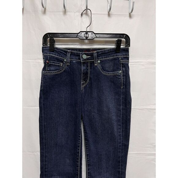 Hard Tail Forever Jeans Size 26 Waist Teen Boot Flare Girls Juniors BKC-C - Picture 3 of 11